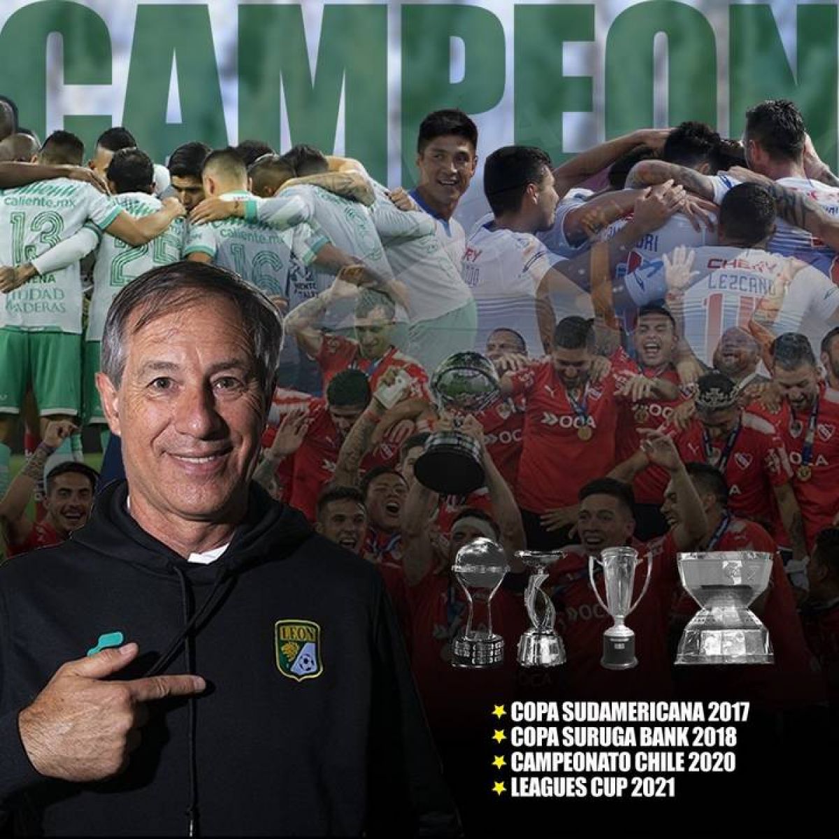 Ariel Holan @arielholan_DT · CAMPEÓN EN #MÉXICO. Una ⭐️ más. Orgulloso y agradecido...
