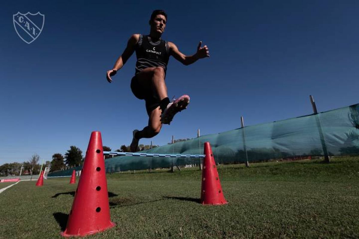 Entrenamiento en Villa Domínico.