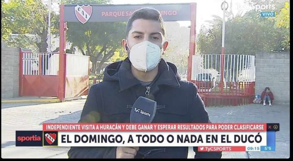 @gastonedul Independiente practicó con dos equipos