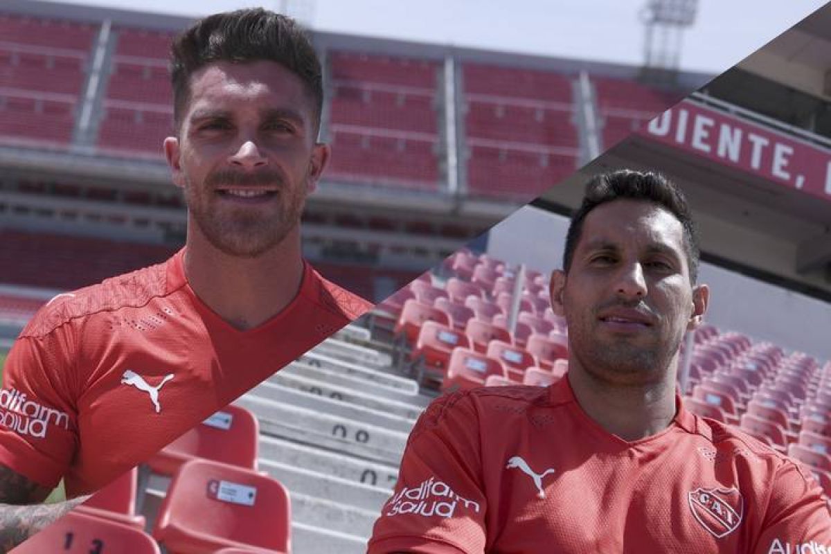 Juan Manuel Insaurralde y Adrián Arregui sellaron sus vínculos con Independiente.