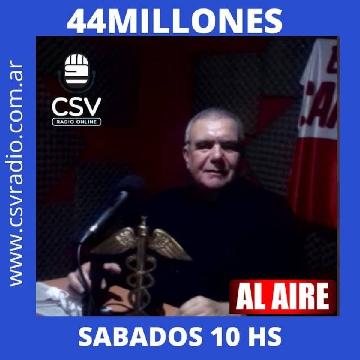 ¡OTRO MÁGICO SÁBADO! CSV Radio Online @CSVRadio_online · #BuenSábado, "@44millones" por #CSVRadio en http://csvradio.com.ar