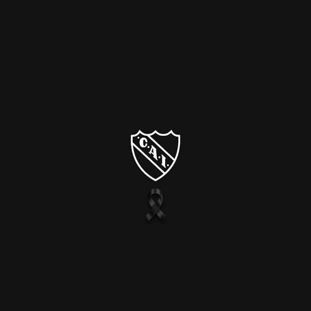 C. A. #Independiente @Independiente · Todo #Independiente acompaña a @juliofalcionidt y su familia en este duro momento.