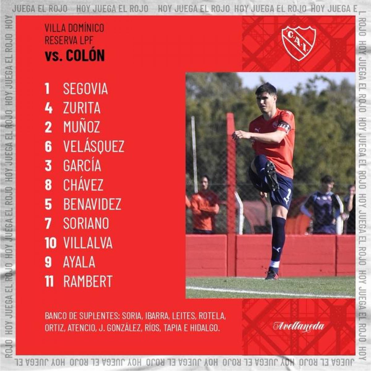 LA RESERVA EMPATÓ 0 A 0 CONTRA COLÓN EN #AVELLANEDA.-