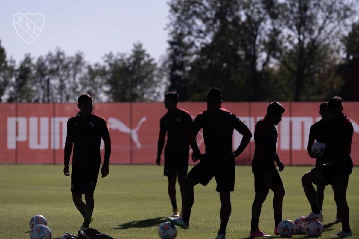 Vuelven. Este viernes el plantel de Independiente volverá a trabajar en Villa Domínico.