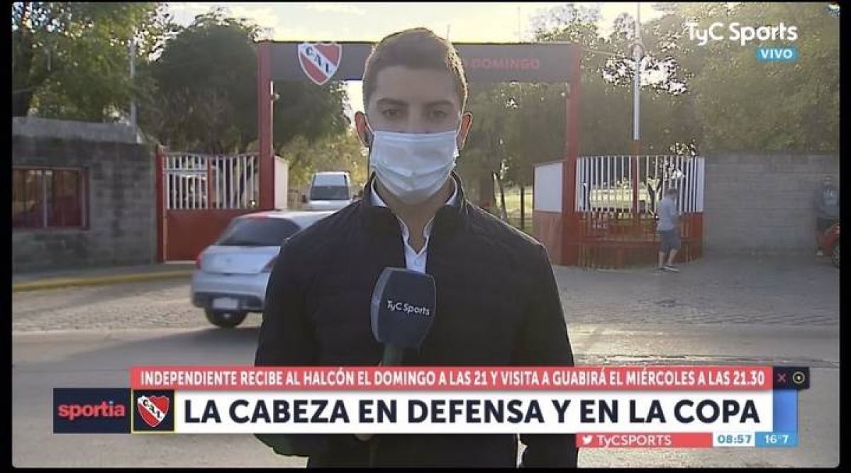 @gastonedul Independiente volvió a probar los dos esquemas: 4-2-3-1 y 5-2-3.