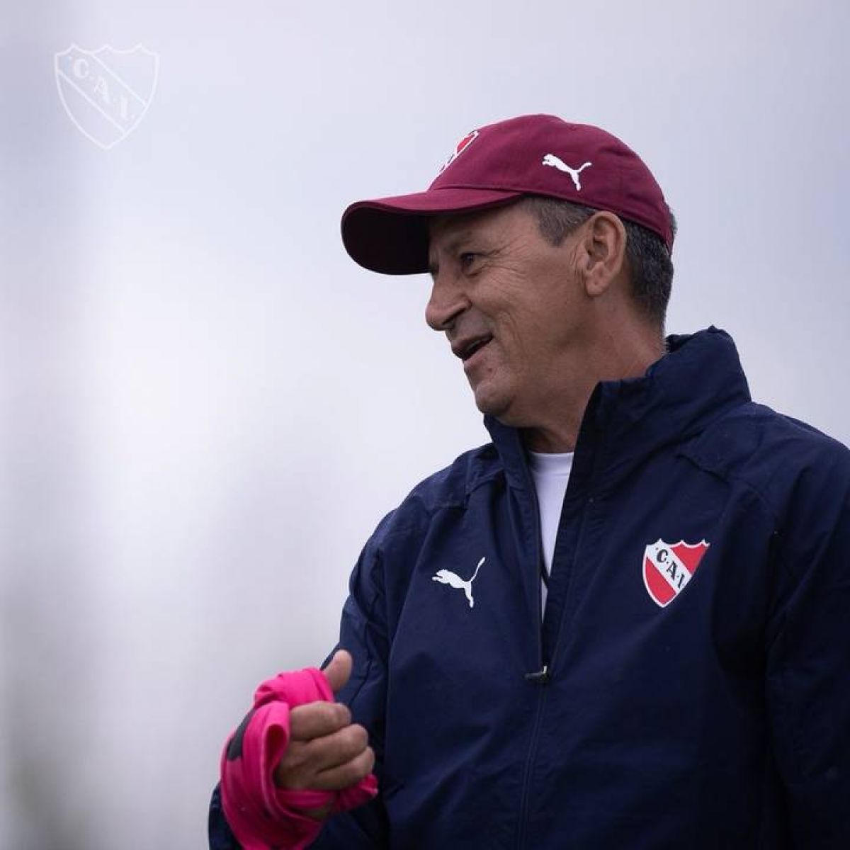 Pedro Monzón se reintegró a los entrenamientos esta mañana...