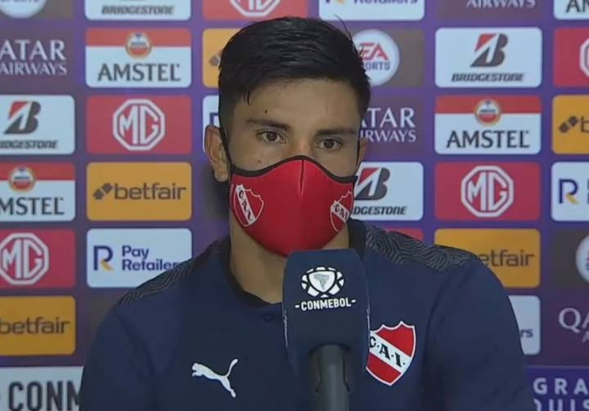 Ortega: "Independiente es un Club grande y siempre hay que salir a pelear cada torneo".