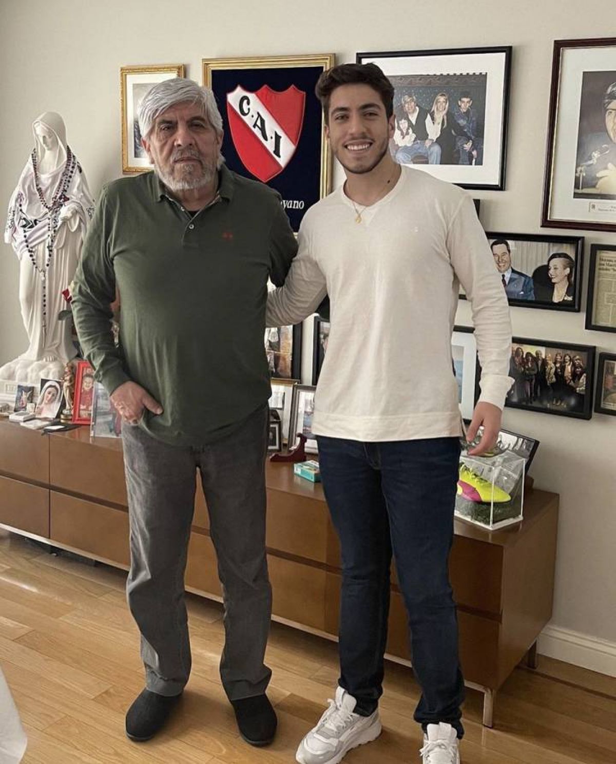 "De la Cuna al Infierno") Jerónimo Moyano: "Quiero Aportar Mis Ideas Para Poder Mejorar Todo El Club".-