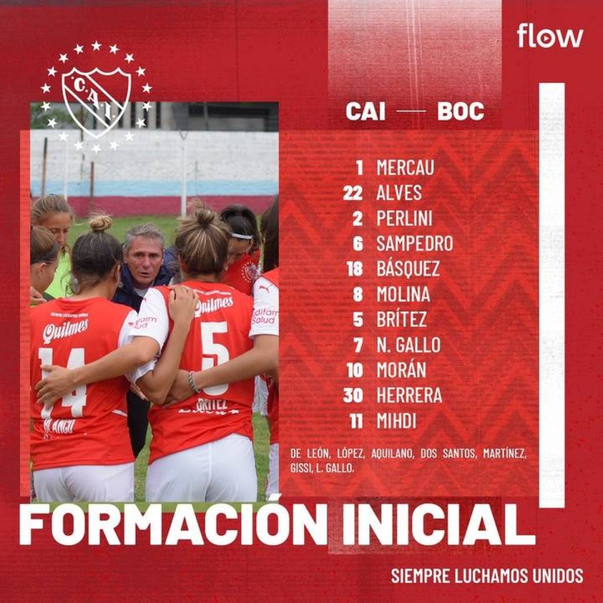 "FÚTBOL FEMENINO") #INDEPENDIENTE PERDIÓ ANTE #BOCA POR UNO AERO.