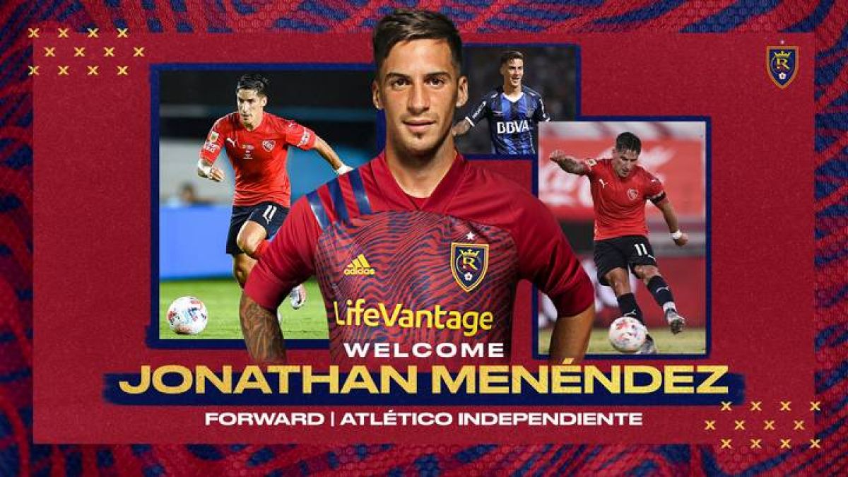 Real Salt Lake @realsaltlake ) JONATHAN MENÉNDEZ.