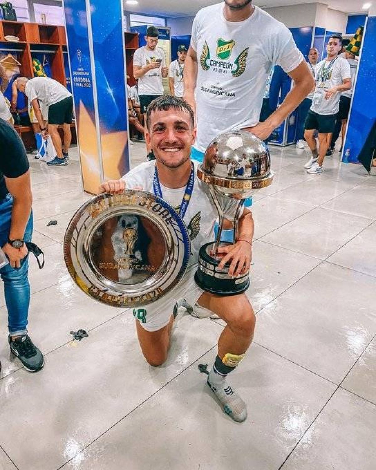 @DiarioOle Francisco Pizzini y Braian Romero, autor del 2º en la final y goleador de Defensa y Justicia en la Sudamericana con 10.