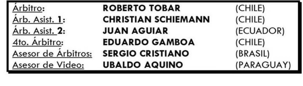 @Mati_Martinez Cambio de árbitros para #Bahia (Bra) - #Independiente .