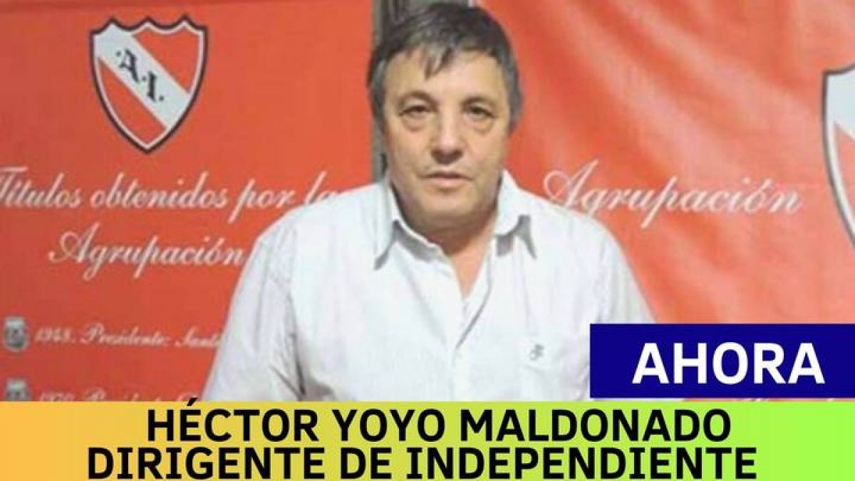 ¿Cómo te va? @Comotevaok #AHORA Héctor Yoyo #Maldonado, dirigente de #Independiente #ComoTeVa con @m_benedetto.-