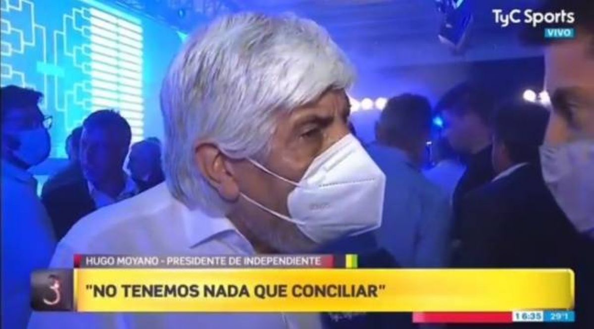 Hugo #Moyano: "El tema de las listas no es problema mío".