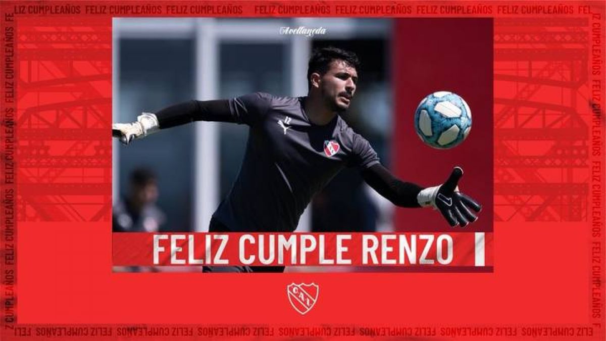 @Independiente Hoy es el cumpleaños de uno de los arqueros del Rey de Copas.-