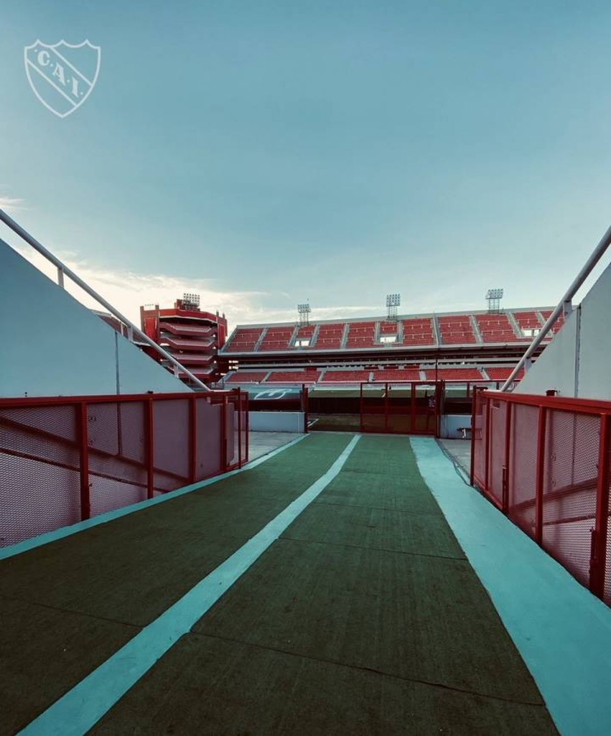 @Independiente Arte con el lugar más lindo del mundo  @BelhaimarJamal