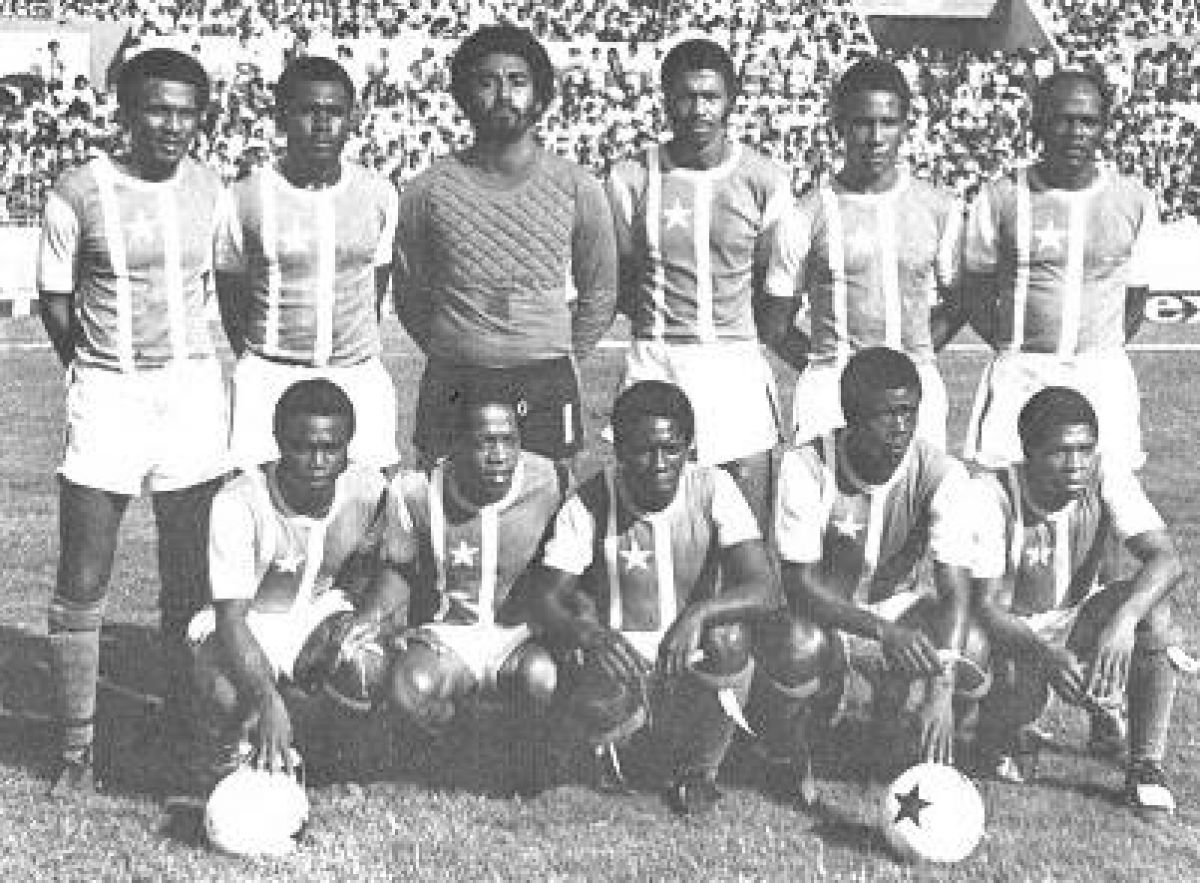 @SurinamCol ) Hace 39 años #Transvaal de #Surinam ganaba la primera final de la Copa de Campeones de Concacaf 1981.