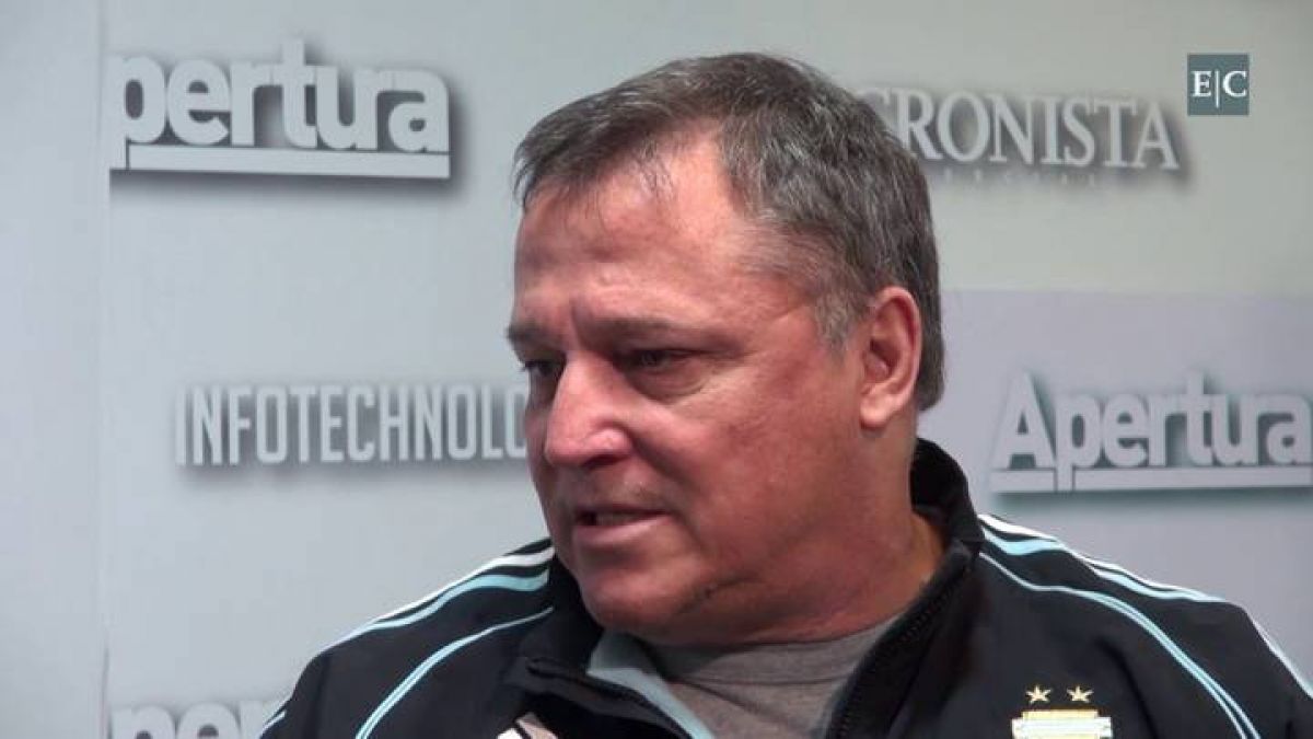 Bertoni, crítico con el juego del equipo.