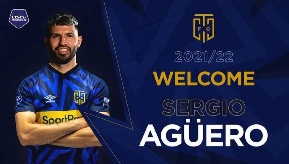 @CapeTownCityFC Memorándum | Cape Town City is delighted to announce the signing of striker Sergio Aguero.