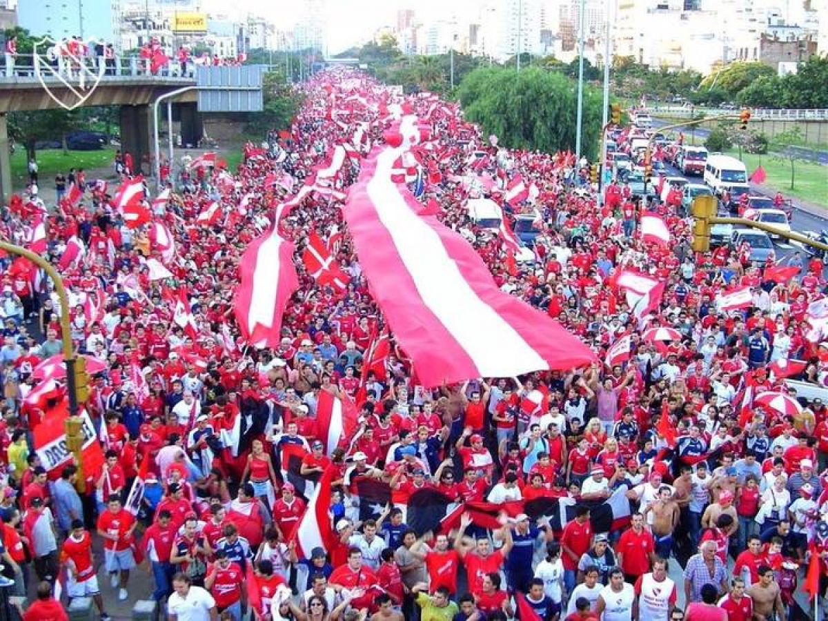 @Independiente 100.000 personas presentes. La ciudad de #Independiente.