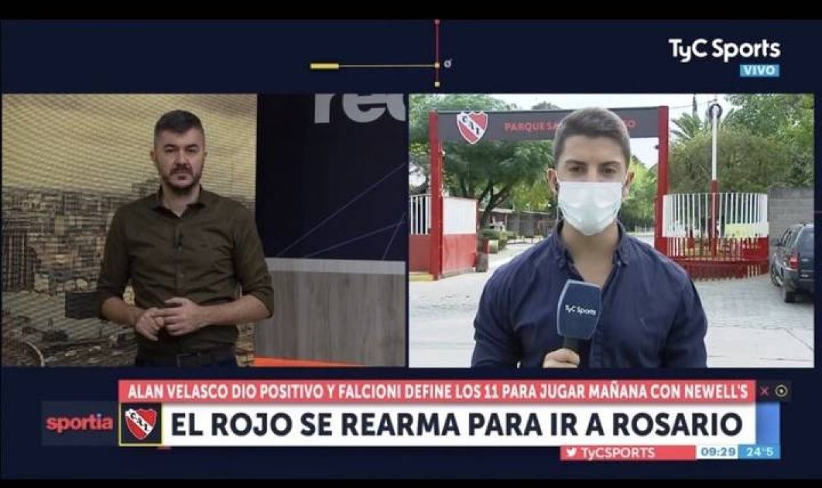 Gastón Edul @gastonedul Julio Falcioni volvió a probar con...