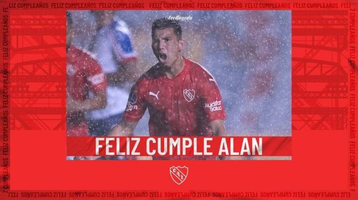 ¡Feliz cumpleaños @alanvelasco10ok!  #TodoRojo.-