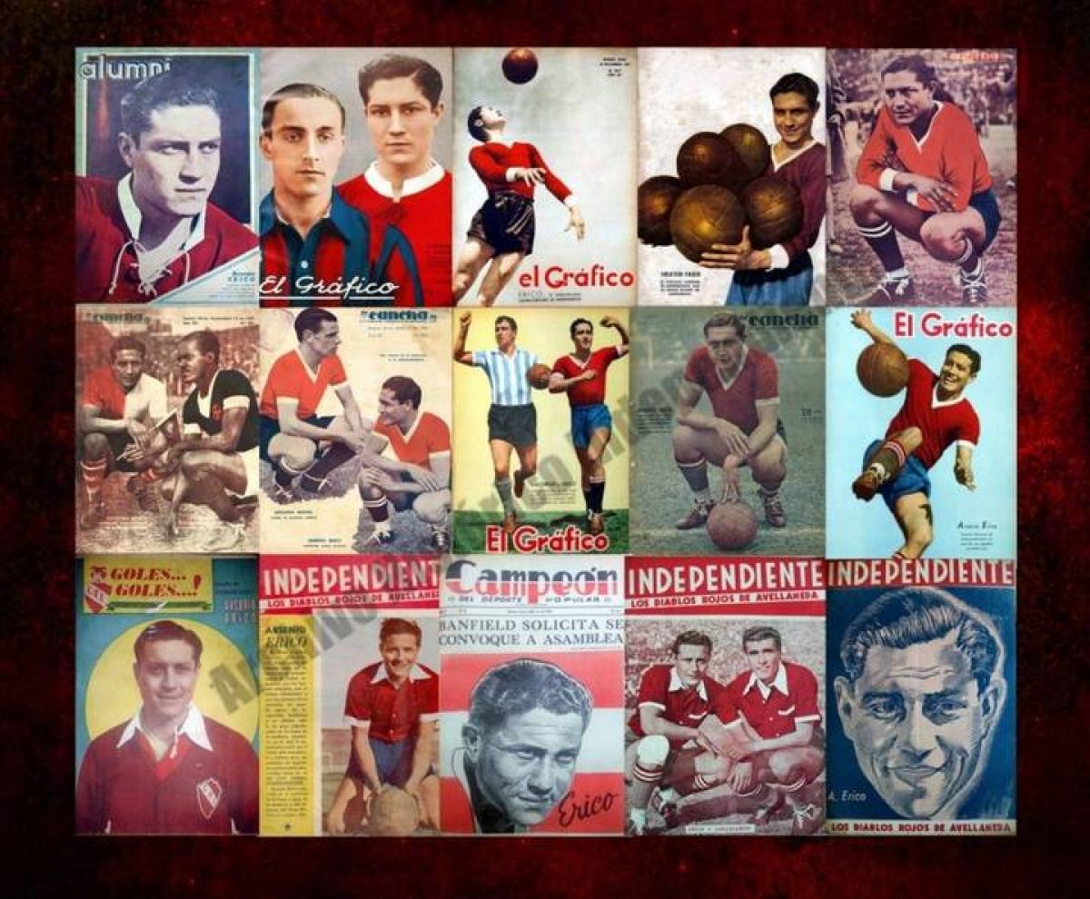 Hoy cumpliría 106 años el gran Arsenio Erico, máximo goleador del campeonato profesional argentino con 295 goles...