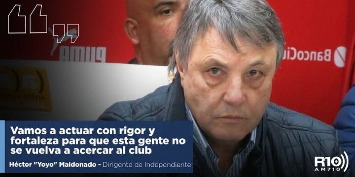 "#AUDIO" ) Radio 10 - AM 710 @Radio10 #AUDIO Radio | "Vamos a actuar con rigor y fortaleza para que esta gente no se vuelva a acercar al club" Héctor "Yoyo" Maldonado...